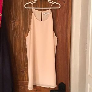 Light pink high neck blouse. Never been worn!